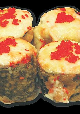  Запечённый ролл Калифорния темпура чиз