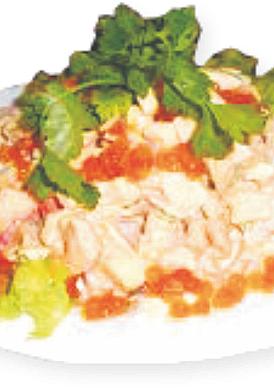 Салат "Морская звезда"