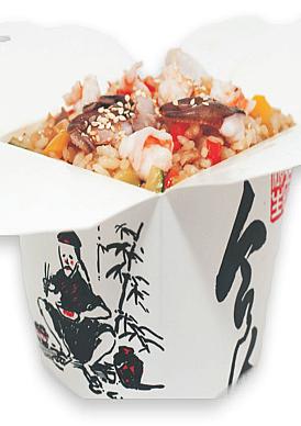 Лапша WOK "Унаги Собо"