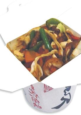 Wok" Мохэ" с грибами шиитаки