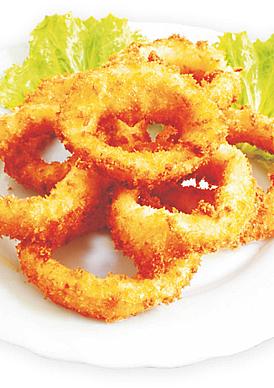 Кольца Кальмара в кляре 