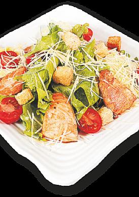 Цезарь с семгой