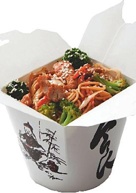 Wok со свининой "Цань ху" 