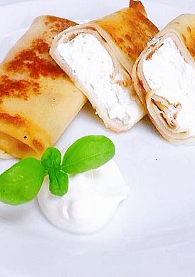 Блинчики с творогом 3шт