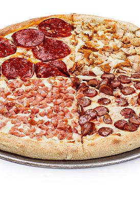 Пицца "Четыре колбаски"