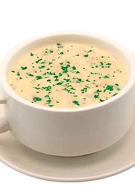 Крем суп с раковыми шейками