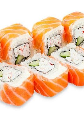 ролл "Филадельфия с раковыми шейками"