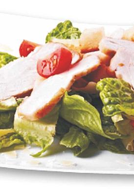 Цезарь с курицей