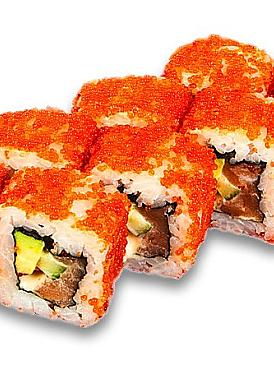 Ролл "Калифорния сяке" сливочная