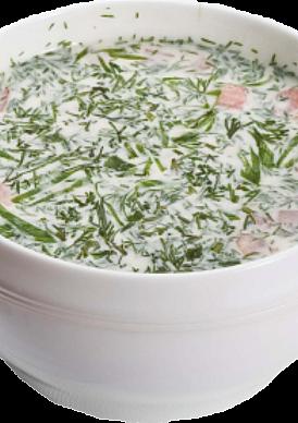 Окрошка (кефирная)